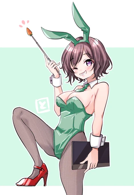根緒亜紗里 学マスバニーイラストリレー、これにて一旦完結です! 6日間毎日お付き合いいただきありがとうございました! 毎回拡散してくれたり反応いただいた方、感謝です この後しばらくは #GSF01 に向けて原稿頑張ります