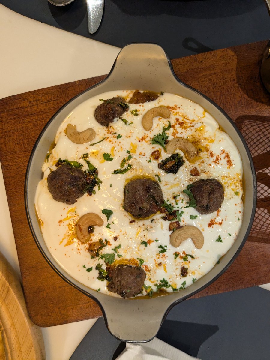 OrderOfEntropy's tweet image. Kuboos, Labane with meat balls, Pizza and beef cheese burger from Chef Lebanon, Kottakkal.