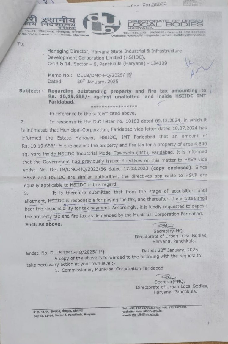 MataliSolu23772's tweet photo. I am attaching all proof publicly through Link https://t.co/1n0ARWiCYf

1.5 YEARS OF INJUSTICE | A VETERAN IGNORED | GOVT SILENCE CONTINUES 

Plot No. DSB-21, Sector 59, Industrial Estate, Faridabad

I am Manish Gupta, a Veteran of the Indian Army, forced to raise my voice on social media
because @MCF_Faridabad and @HSIIDC_Haryana have consistently failed to act on my rightful
request for the execution of the Conveyance Deed—despite full payment and compliance with
every legal and administrative requirement.

THE FACTS:
₹78.3 lakhs paid in full
Possession Certificate issued (March 2024)
No Dues Certificate from HSIIDC
Meeting held on 7 March 2025 with senior IAS officers:
— Shri Sushil Sarwan (MD, HSIIDC)
— Shri Sunil Sharma (CCI, HoD Estate & Mining)
Clear instructions were given to HSIIDC and MCF to resolve the issue
But till now: ZERO ACTION
NO REPLY to my repeated emails, reminders, and official follow-ups
The Municipal Corporation of Faridabad (MCF) is the main culprit behind this delay.
Despite directions from HSIIDC’s own Managing Director, MCF has done absolutely nothing.
When it’s time to collect taxes, government machinery works with speed.
⚖ But when it’s time to deliver justice—there’s silence, bureaucracy, and no accountability.
This is how corruption thrives.

I am attaching all proof publicly:
Allotment Letter
Possession Certificate
Payment Receipts
No Dues Certificate
Meeting Minutes
DO Letter by MD HSIIDC to ULB
Email trail with NO response

Is this what a law-abiding citizen and ex-serviceman deserves?
This is the harsh truth of governance failure.
If I, a veteran, have to fight this hard for something that is legally mine, what hope is there
for the common citizen?

I am tagging the media because people must know the truth:

Media & Journalists:
@HTTweets @the_hindu @ndtv @IndiaToday @thetribunechd @timesofindia @News18India
@journo_amit @manuraj_speaker @sardesairajdeep @vinodkapri @zoo_bear
@AnkurSingh101 @BDUTT
@dhanyarajendran @SwatiJaiHind @rohini_sgh @SushantBSinha
Govt Officials:
@PMOIndia @cmohry @DC_Faridabad @hs_iidc @Mcf_Faridabad @OfficeOfRajnath
@HaryanaTweets
🗣 I will not stop. I will continue to raise my voice until this injustice is corrected.
How will our country become a “Developed Nation” with this speed of justice and delivery?
#JusticeForVeteran #Corruption #FaridabadFiles #MCFFail #HSIIDC #VeteranRights
#GovernanceCrisis #SpeakUp #DigitalIndia #GoodGovernance