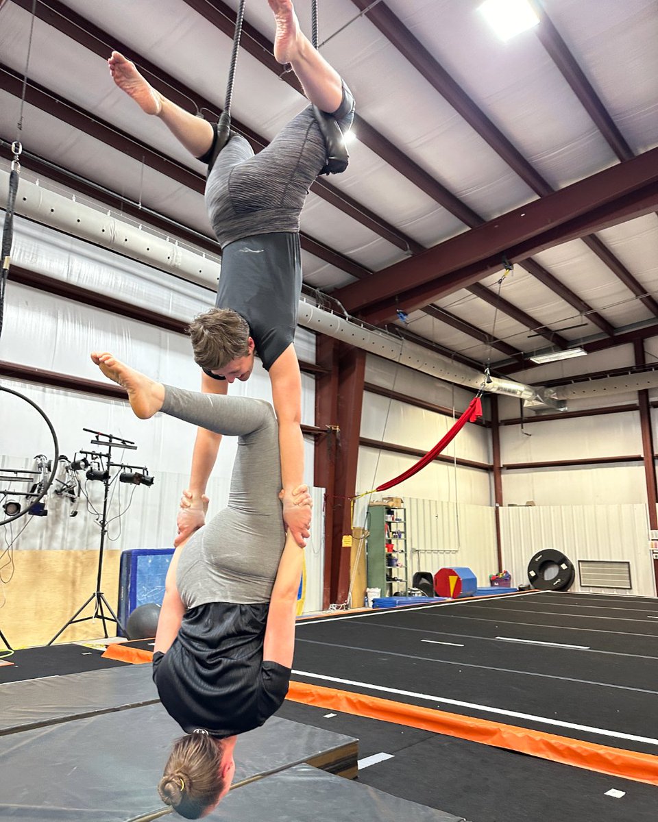 PennStateRPTM's tweet photo. Happy #WorldCircusDay from RPTM's @CircusJen and KP!

#PennStateRPTM #RecreationIs #RPTMimpact https://t.co/KAlPNs2OrW