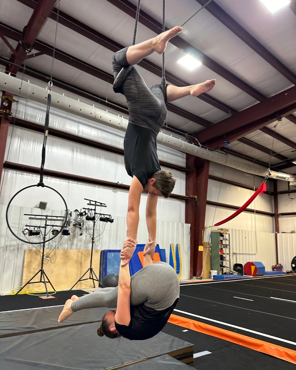 PennStateRPTM's tweet photo. Happy #WorldCircusDay from RPTM's @CircusJen and KP!

#PennStateRPTM #RecreationIs #RPTMimpact https://t.co/KAlPNs2OrW