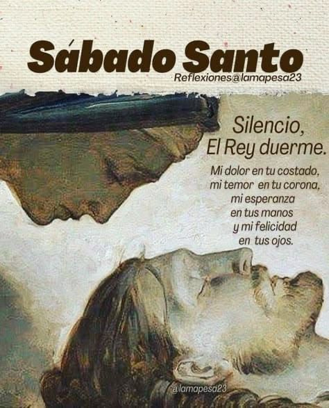 HugoTagle's tweet image. #SabadoSanto #SemanaSanta #TriduumPascal 
Tiempo de espera al Señor que resucitara! 
Se disipan los temores, miedos; surge la esperanza que no defrauda! 
Bendecido Triduo Pascual!
Que el Señor resucite en nuestros corazones y nos traiga paz, alegria y nos renueve en la fe !