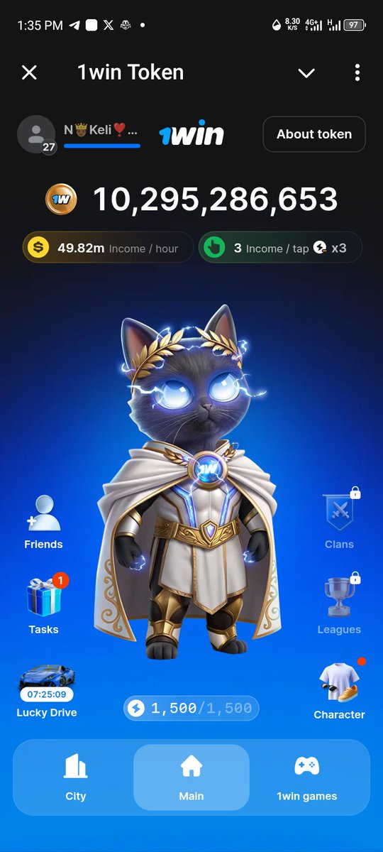 Kekeli22's tweet photo. @1winToken I'm waiting for next lvl.😉 https://t.co/klcK0VubGp