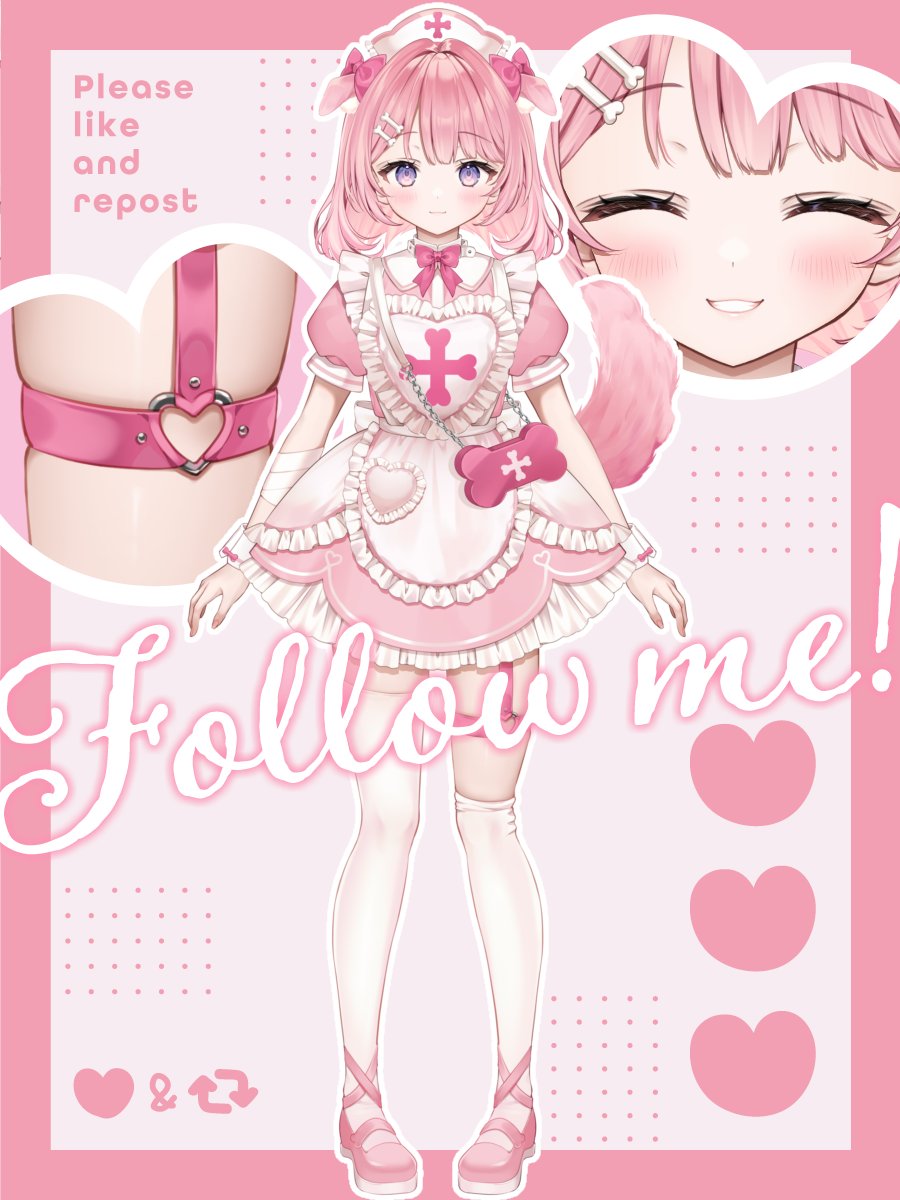 towankokoro's tweet image. あなたの心を癒すセラピードック🎀
桃犬こころ(とうわんこころ)です💕
総合:#桃犬こころ
配信:#もちもちこころ
切り抜き:#ちょこっとこころ
イラスト:#お絵描きこころ
センシティブイラスト:#こころえちち
FN:#ここハート隊
FM:🐶💉
各Link↯