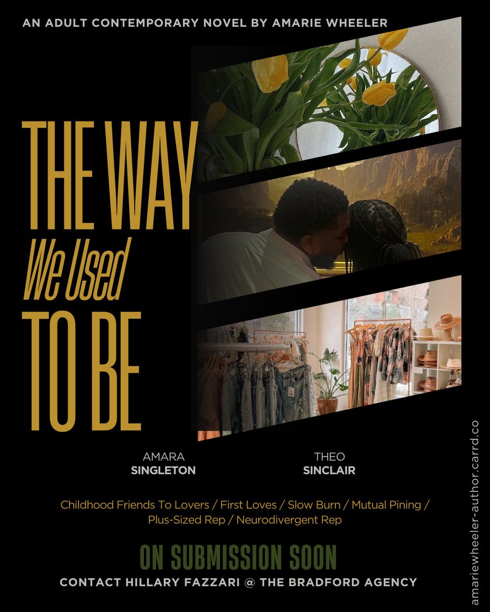 FOR LOVERS OF ALWAYS BE MY MAYBE x TALIA HIBBERT x DANIELLE ALLEN

When Amara struggles to find a contractor to renovate her plus-size boutique, she enlists the help of her ex-childhood best friend (&amp; first love), Theo, who she hasn’t spoken to in 8 years.
#PosterPitOS #A #R #C