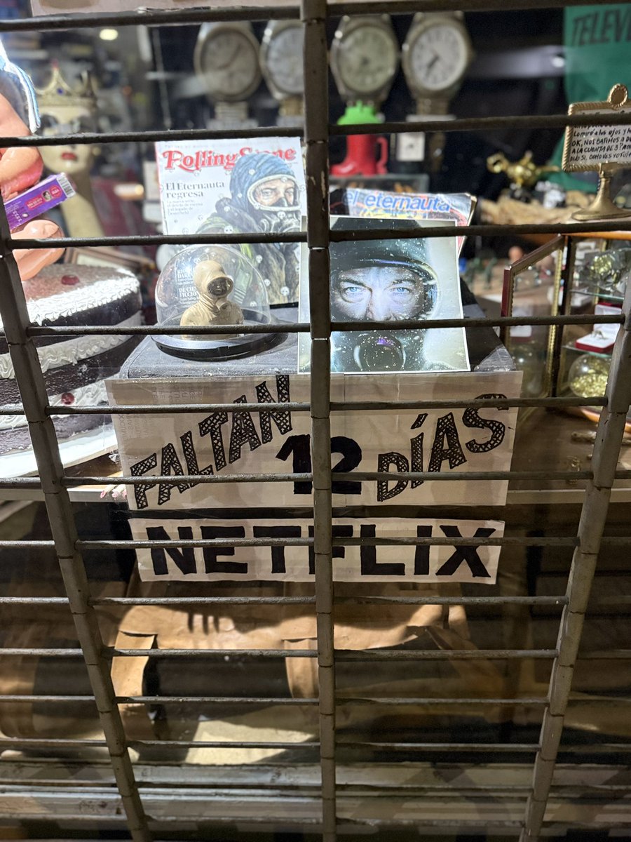 En el barrio también esperan El Eternauta.