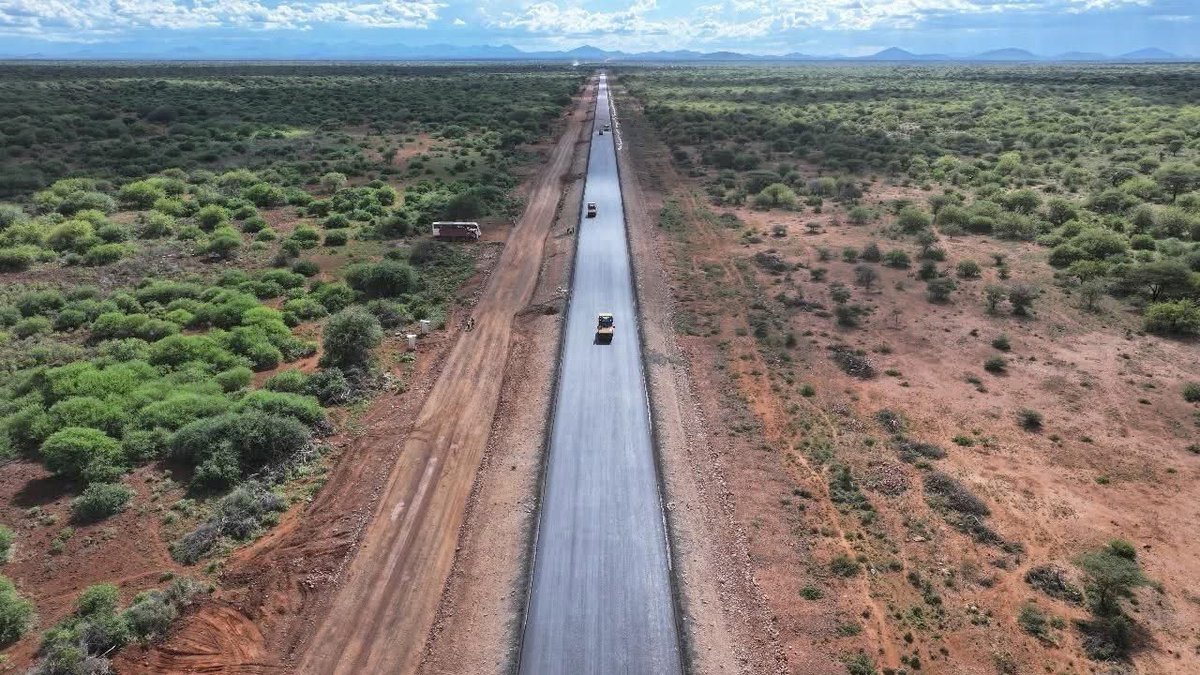 @Mohamed Billow (@billowlaw) on Twitter photo A section of the highway linking Isiolo and Garissa counties through Modogashe…<a href="/tony_towett/">Tony Towett</a> ..this one will be historic. A section of the highway linking Isiolo and Garissa counties through Modogashe…<a href="/tony_towett/">Tony Towett</a> ..this one will be historic.
