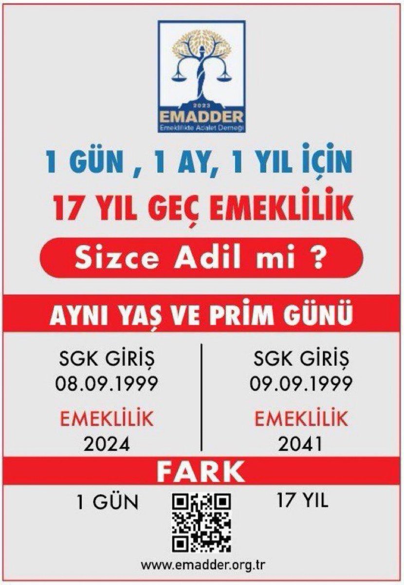 Nurcan (@ozgenurum06) on Twitter photo <a href="/EmadDernegi/">EMEKLİLİKTE ADALET DERNEĞİ ⚖️</a> Emeği geçen tüm arkadaşlara teşekkür ederiz
Birlikte kazanacağız ✊✊
<a href="/EmadDernegi/">EMEKLİLİKTE ADALET DERNEĞİ ⚖️</a>
<a href="/EMADDER_KADEME/">EMADDER RESMİ SOHBET SAYFASI</a>
#KadememizYokSayıldı <a href="/EmadDernegi/">EMEKLİLİKTE ADALET DERNEĞİ ⚖️</a> Emeği geçen tüm arkadaşlara teşekkür ederiz
Birlikte kazanacağız ✊✊
<a href="/EmadDernegi/">EMEKLİLİKTE ADALET DERNEĞİ ⚖️</a>
<a href="/EMADDER_KADEME/">EMADDER RESMİ SOHBET SAYFASI</a>
#KadememizYokSayıldı