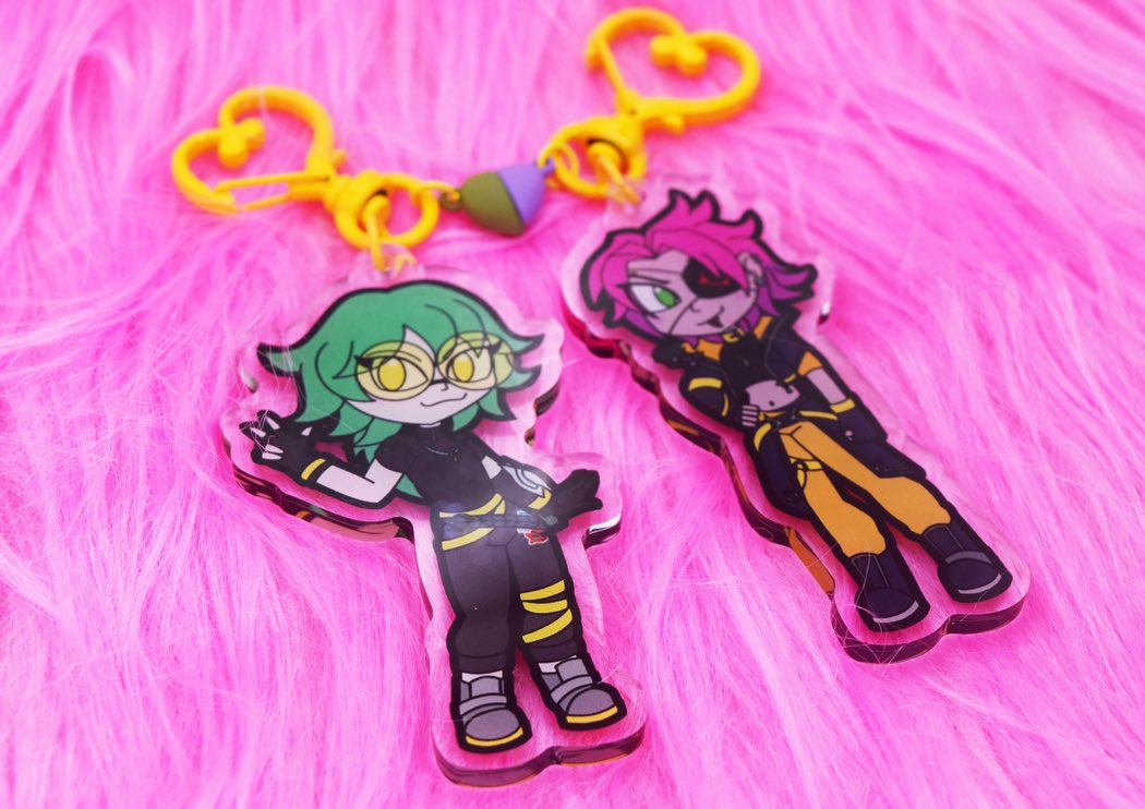 PossumPunk267's tweet photo. 🎶 Heartsteel Acrylic Charms 🎶

Each charm features a magnet so you can connect your favourite pair 💛

#heartsteel #LeagueOfLegends https://t.co/Wz06OCYb8a