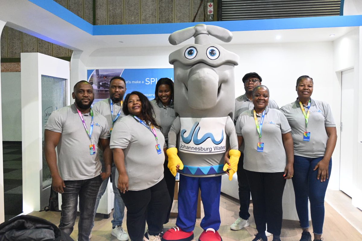 JHBWater's tweet photo. #WeServeJoburg
#TeamJHBWater is still here! Visit us at Hall 5, #RandShow2025, for all your water-related queries and account matters. We're here to help! #RandShow2025 #TheBestPlacetoBe https://t.co/u15AZikxyd