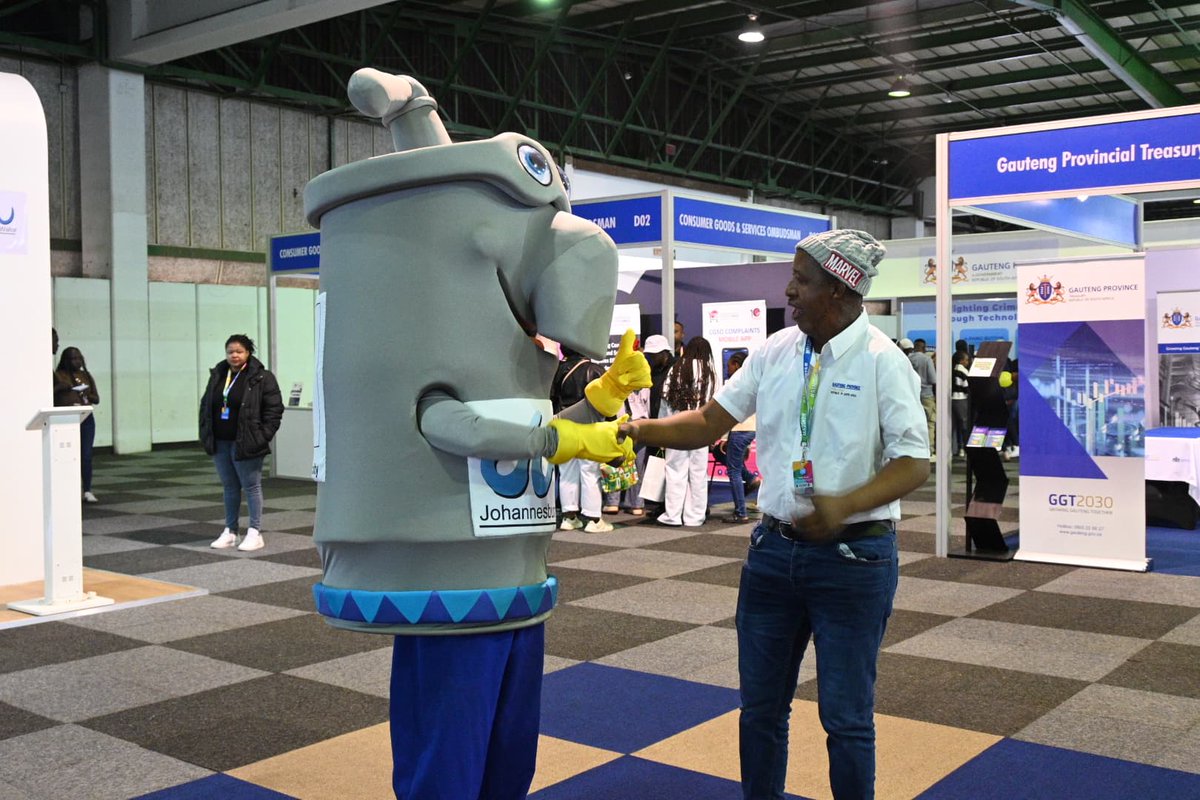 JHBWater's tweet photo. #WeServeJoburg
#TeamJHBWater is still here! Visit us at Hall 5, #RandShow2025, for all your water-related queries and account matters. We're here to help! #RandShow2025 #TheBestPlacetoBe https://t.co/u15AZikxyd