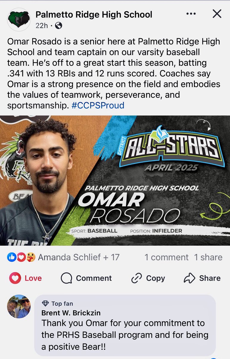 ORosado9's tweet photo. @FGCU_Baseball @fgcu @BUncommitted @bbconnectionInt @Lindor12BC @MightyMussels https://t.co/U59B0cYv7x