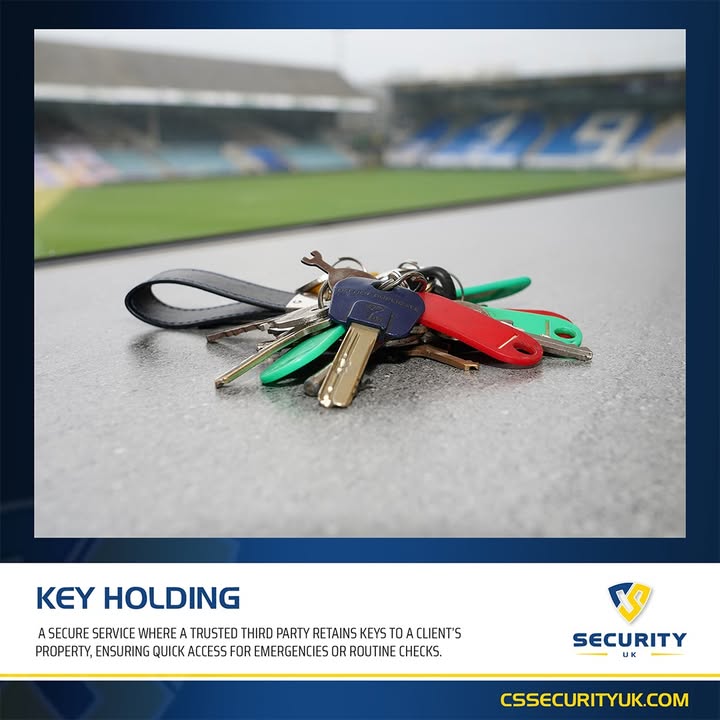 At CS Security UK, we ensure 24/7 secure storage of your keys and rapid emergency response, minimizing downtime and risk. Our highly trained personnel handle all key-related access needs with discretion and professionalism.

📞 Contact us today: cssecurityuk.com