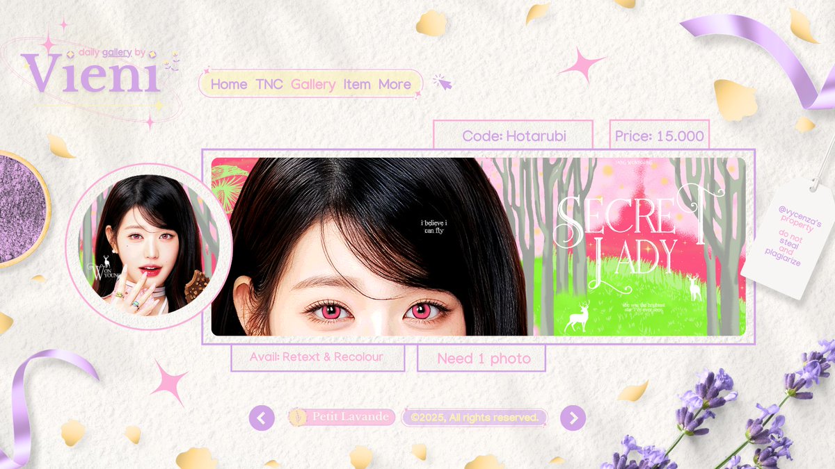 vycenza's tweet photo. Help RT or Repost, thank youu 🙂‍↕️ 

Aku ada diskon 25% untuk open layout by request 4 katalog layout ini sampai tanggal 25 April 2025. Pengerjaan  cepat alias kurang dari sehari. cek alt foto untuk detail💜

#zonauang #zonaba 🪻 https://t.co/6ppcLziu0o