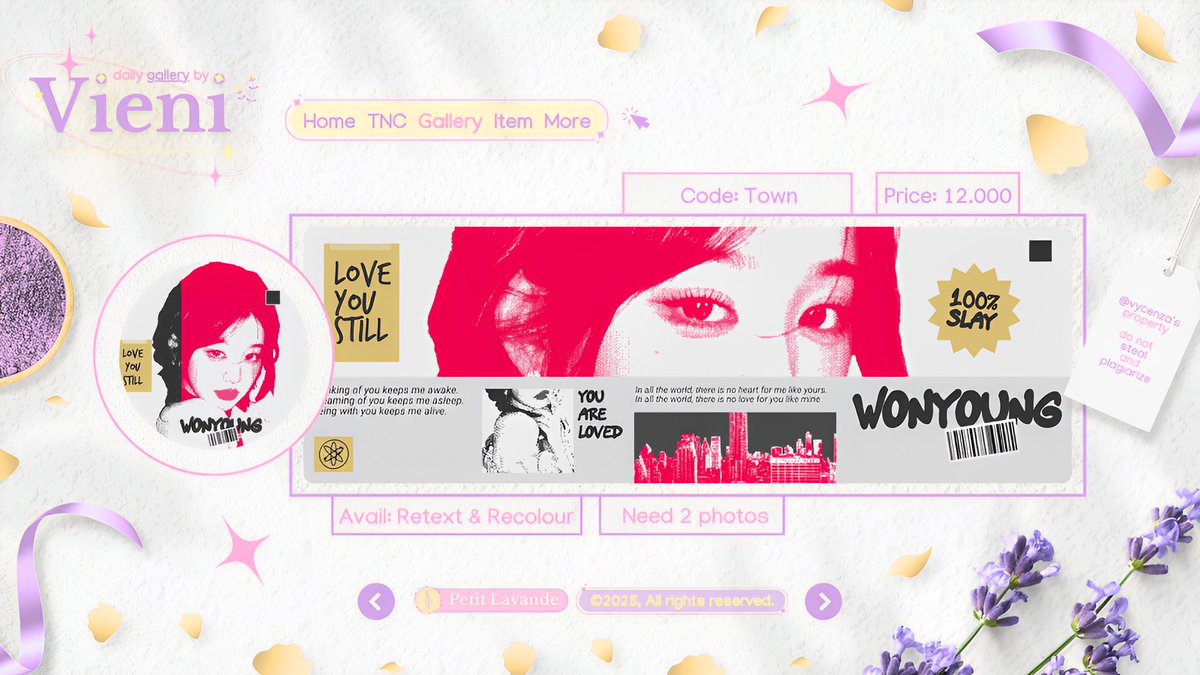 vycenza's tweet photo. Help RT or Repost, thank youu 🙂‍↕️ 

Aku ada diskon 25% untuk open layout by request 4 katalog layout ini sampai tanggal 25 April 2025. Pengerjaan  cepat alias kurang dari sehari. cek alt foto untuk detail💜

#zonauang #zonaba 🪻 https://t.co/6ppcLziu0o