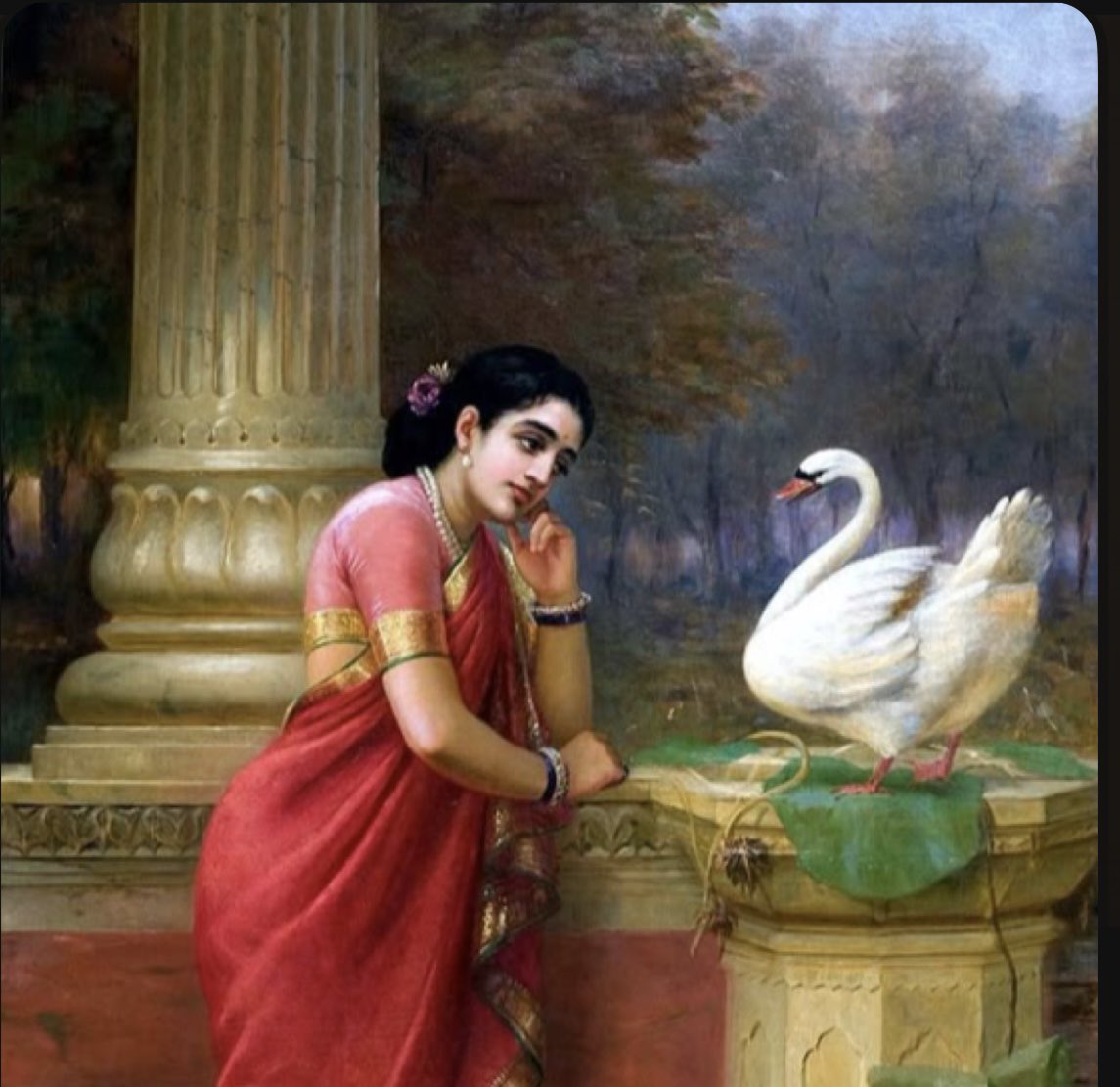raaydedesi's tweet photo. in desperate need to feel like a raja ravi varma painting https://t.co/0zhiAQDB0f
