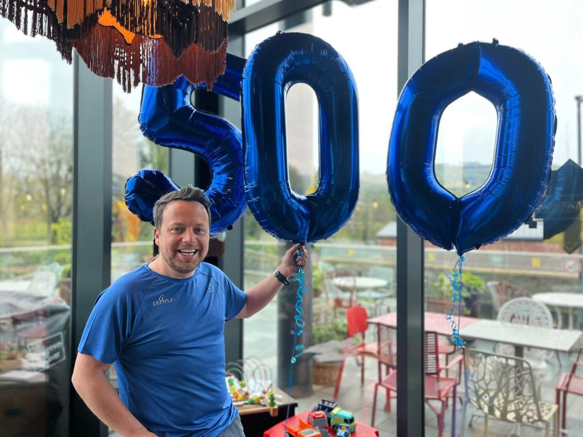 Did a thing at Pontypridd <a href="/parkrunUK/">parkrun UK</a> this morning and achieved my 500th volunteer milestone! 

Iv loved each and every one of them! 

I have met some amazing people on the way, who i think are a very special community! #loveparkrun #parkrunfamily #v500