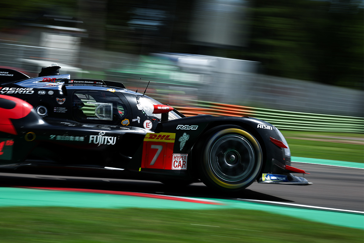 #WEC Rd.2 #6HImola 🏎️🇮🇹
【予選・ハイパーポール 速報】

Hypercarクラス：TOYOTA GAZOO Racing WECチーム🏎️
#GR010HYBRID は2台ともにハイパーポールに進出し、4-5番手✨️

7号車 ニック・デ・フリース
[HP] 5番手 1:30.043 (+1.123)
[予選] 4番手 1:30.477 (+0.854)

8号車 平川亮
[HP] 4番手