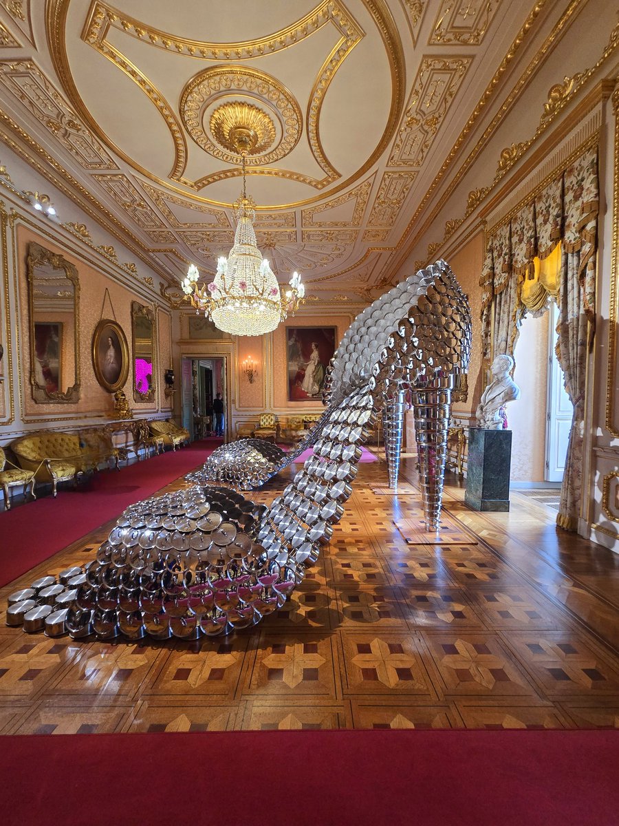 Joana Vasconcelos en el Palacio de Liria ❤️