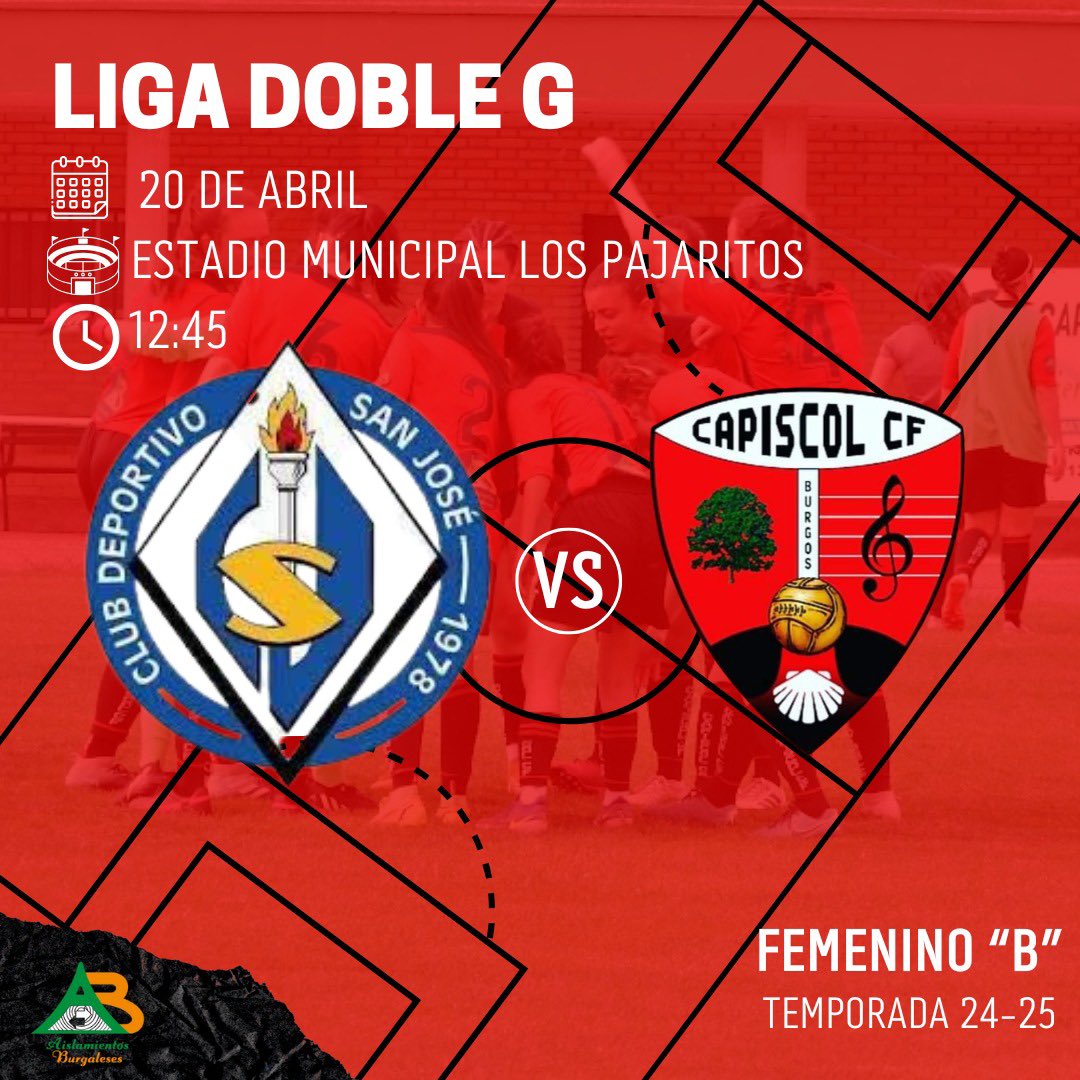 Aquí os dejamos los horarios de nuestro Femenino A y Femenino B para la jornada de mañana🤩

Ambos equipos viajarán a Soria para enfrentarse al <a href="/cdsanjosesoria/">C.D. San José</a> 💪🏼

¡Mucha suerte y por los tres puntos chicas ‼️🚀

#capiscolfemenino
