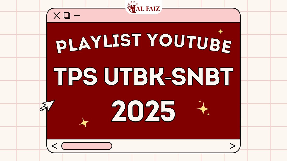 H-7 UTBK‼️

Spesial buat temen-temen pejuang SNBT 2025, aku siapin amunisi yang bisa kalian tonton buat ngadepin UTBK nanti

• PLAYLIST LINK YOUTUBE TPS UTBK-SNBT 2025 •

[ A thread]