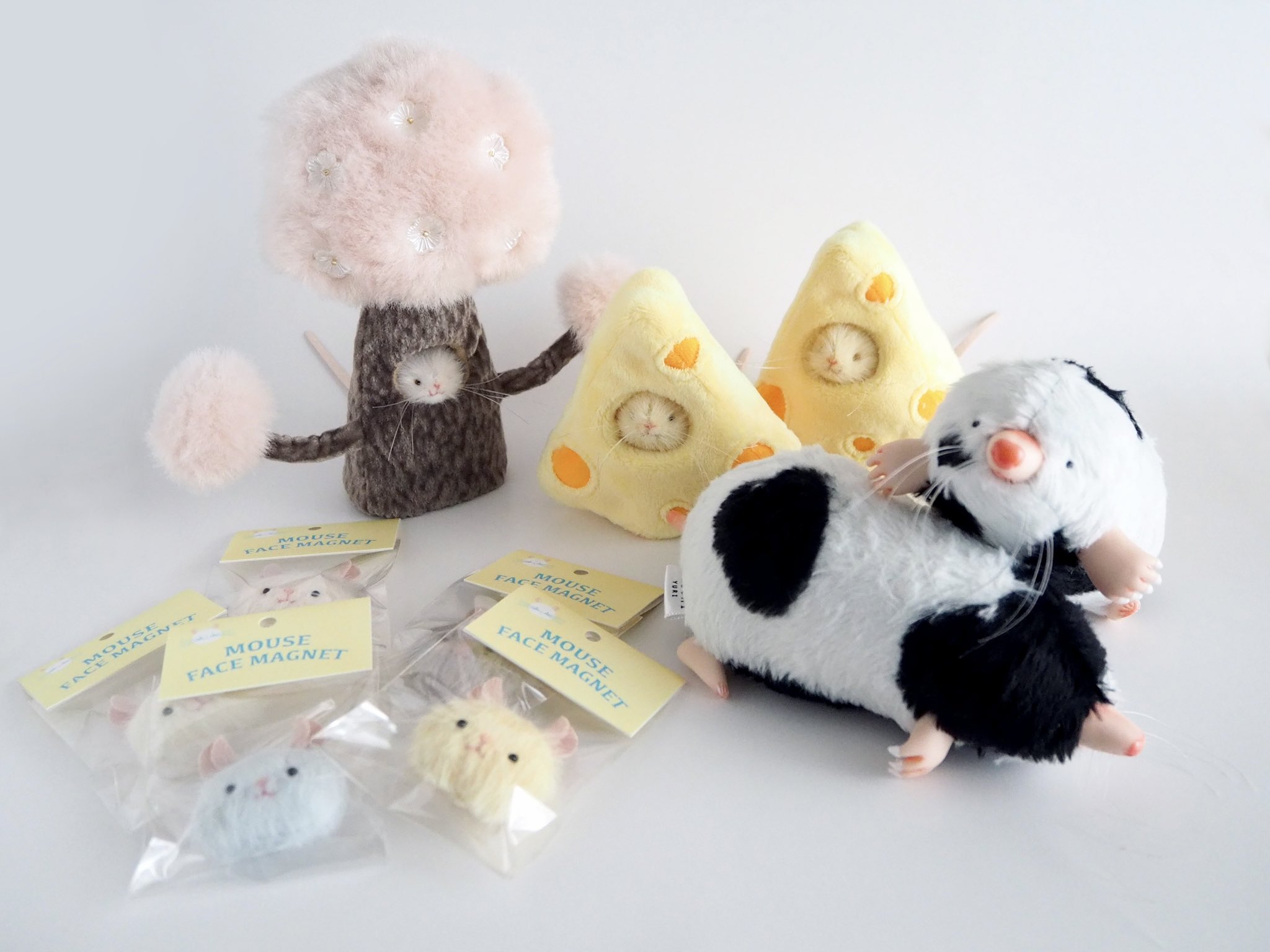 三角ユウリ マウスのぬいぐるみ 木の役 【公式通販】