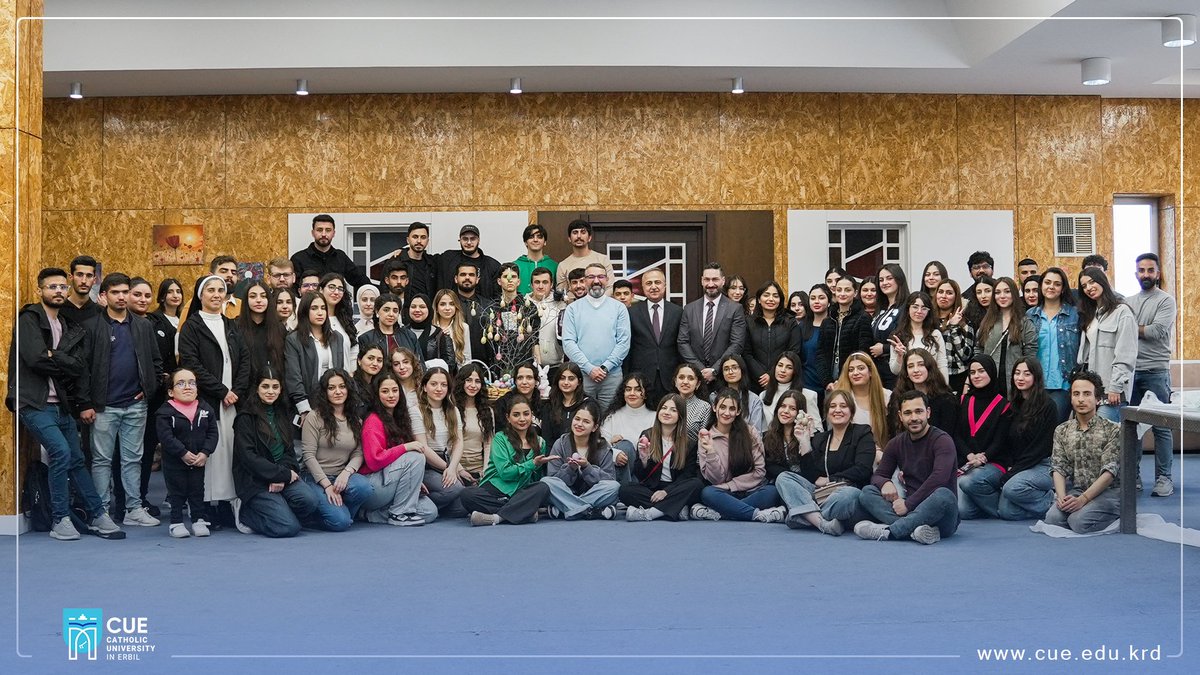 In the lead-up to Easter, CUE students gathered for a fun and creative activity—coloring eggs together as a way to celebrate the season and share in the joy of community.

#CUE