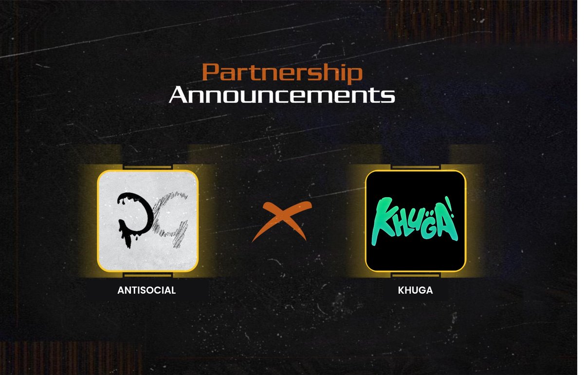 Antisocial_GG's tweet photo. We are excited to announce our recent collab with @Khugaverse

Khuga is a digital world that blends gaming w community and blockchain.

The end game for Khuga is to make it a leading platform for gaming and entertainment, offering real ownership, social connection and fun game. https://t.co/pJtnXDEle1