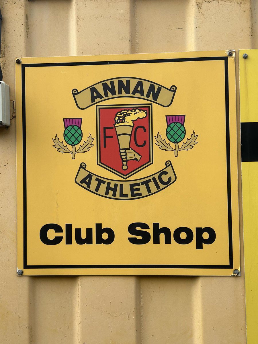 RPCowling's tweet photo. Almost time for kick off here at Galabank. The chant of “Championies” has already come from the @ArbroathFC fans before the game.

Hoping for a good game at @AnnanAthleticFC

#groundhopping https://t.co/yQEBFxPMsO