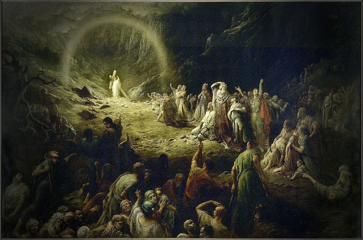 ilaporte's tweet image. « La Vallée des larmes », 1883

Gustave Doré (🇫🇷1832-1883)

#SamediSaint #TriduumPascal