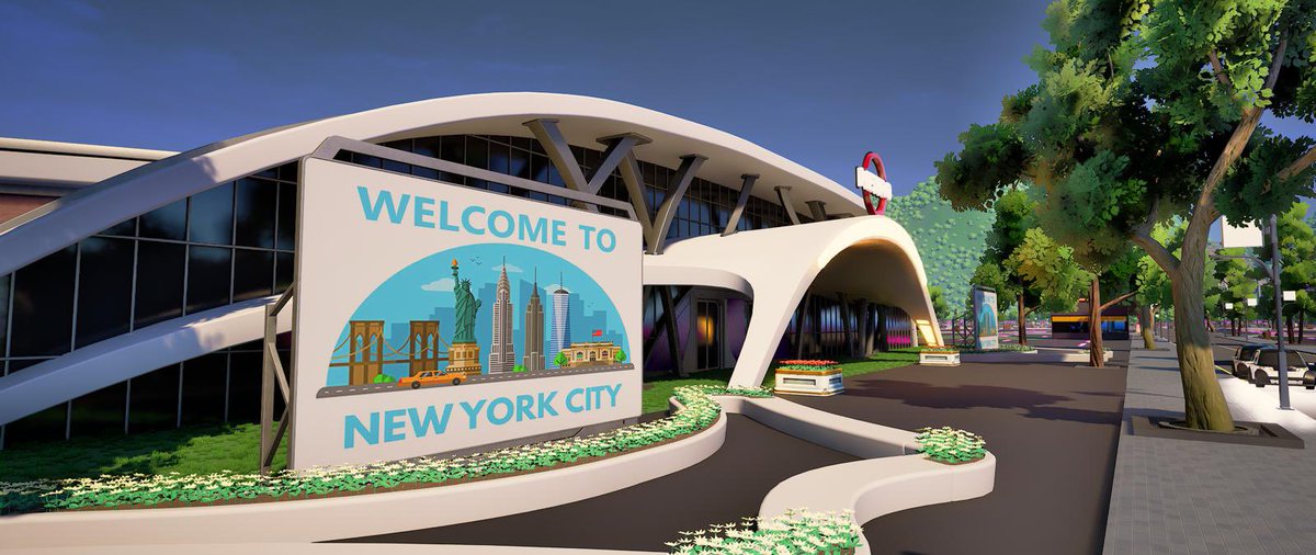xSPECTAR's tweet photo. A new city emerges in our virtual world 🌆

One unlike any you’ve seen 👀

Welcome to xSPECTAR NYC 🧬 https://t.co/ihDsJvRBKM
