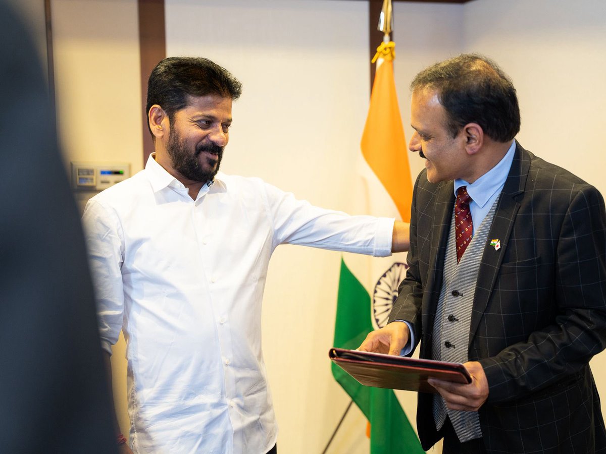 JacobBhoompag's tweet photo. In a significant development to enhance global employment opportunities for the youth of Telangana, Telangana Overseas Manpower Company Ltd. (#TOMCOM), a state-run organization under the Department of Labour, Employment, Training & Factories, Government of Telangana, signed Memoranda of Understanding (MoUs) with two leading companies - M/s TERN (TGUK Technologies Pvt. Ltd.) and M/s Raj Group - in the presence of Hon’ble Chief Minister Shri @revanth_anumula, during his ongoing official visit to Japan.
❇️This collaboration aims to facilitate the recruitment of skilled professionals from #Telangana to meet the growing workforce demands in Japan across several high-demand sectors.
❇️@tern_group, with its regional office in Tokyo’s Shinagawa district, specializes in international recruitment for the Software, Engineering, and Specified Skilled Worker (SSW) sectors within Japan.
Raj Group, in partnership with Tsukui Corporation Ltd. - Japan’s leading nursing care employer - has been working with @tomcom_gmts on the training and recruitment of caregivers. With the new MoU, the collaboration will expand into non-healthcare sectors as well.
❇️The two Japanese employers have jointly indicated a requirement for approximately 500 job openings over the next 1–2 years in the following sectors:
🔸Healthcare - 200 positions
🔸Engineering (Automotive, Mechanical, Computer Science / Information Technology) - 100 positions
🔸Hospitality - 100 positions
🔸Construction (including Civil Engineering, Building Works, Infrastructure Development, Equipment Handling, and Maintenance) - 100 positions
❇️This initiative is part of TOMCOM’s broader mission to diversify international employment avenues for the youth of Telangana. It is closely aligned with the Government of Telangana’s priorities to promote global workforce mobility and empower young professionals with rewarding international career opportunities.
❇️These agreements are expected to pave the way for long-term collaboration, offering a strong platform for skilled workers and professionals from Telangana to participate in and contribute to Japan’s evolving labour market.
❇️This development further enhances Telangana’s reputation as a dependable and high-quality source of global talent.
#TelanganaRising #InvestInTelangana #CMJapanTour2025