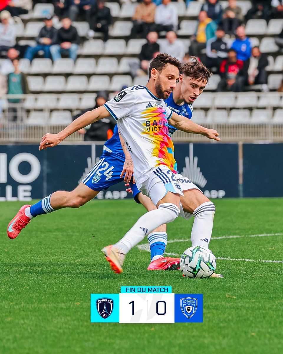 ParisFC's tweet photo. 90+7’ 🔚 𝑽𝑰𝑪𝑻𝑶𝑰𝑰𝑰𝑰𝑰𝑰𝑰𝑰𝑰𝑰𝑹𝑬 🩵

👊 𝐔𝐧 𝐬𝐮𝐜𝐜𝐞̀𝐬 𝐩𝐫𝐞́𝐜𝐢𝐞𝐮𝐱 𝐚̀ 𝐥𝐚 𝐦𝐚𝐢𝐬𝐨𝐧 ✅

🤩 Nos Parisiens enchaînent une quatrième victoire consécutive contre Bastia !

🔵⚪️ #CertifiéParis | #PFCSCB https://t.co/rqbSbR5d5E