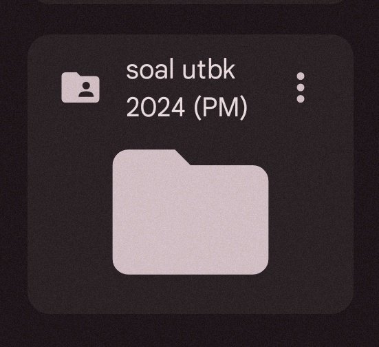 — 50 LATIHAN SOAL PM 

materi : penalaran matematika 
#AMBISVERSE 

⤵️⤵️
drive.google.com/drive/folders/…