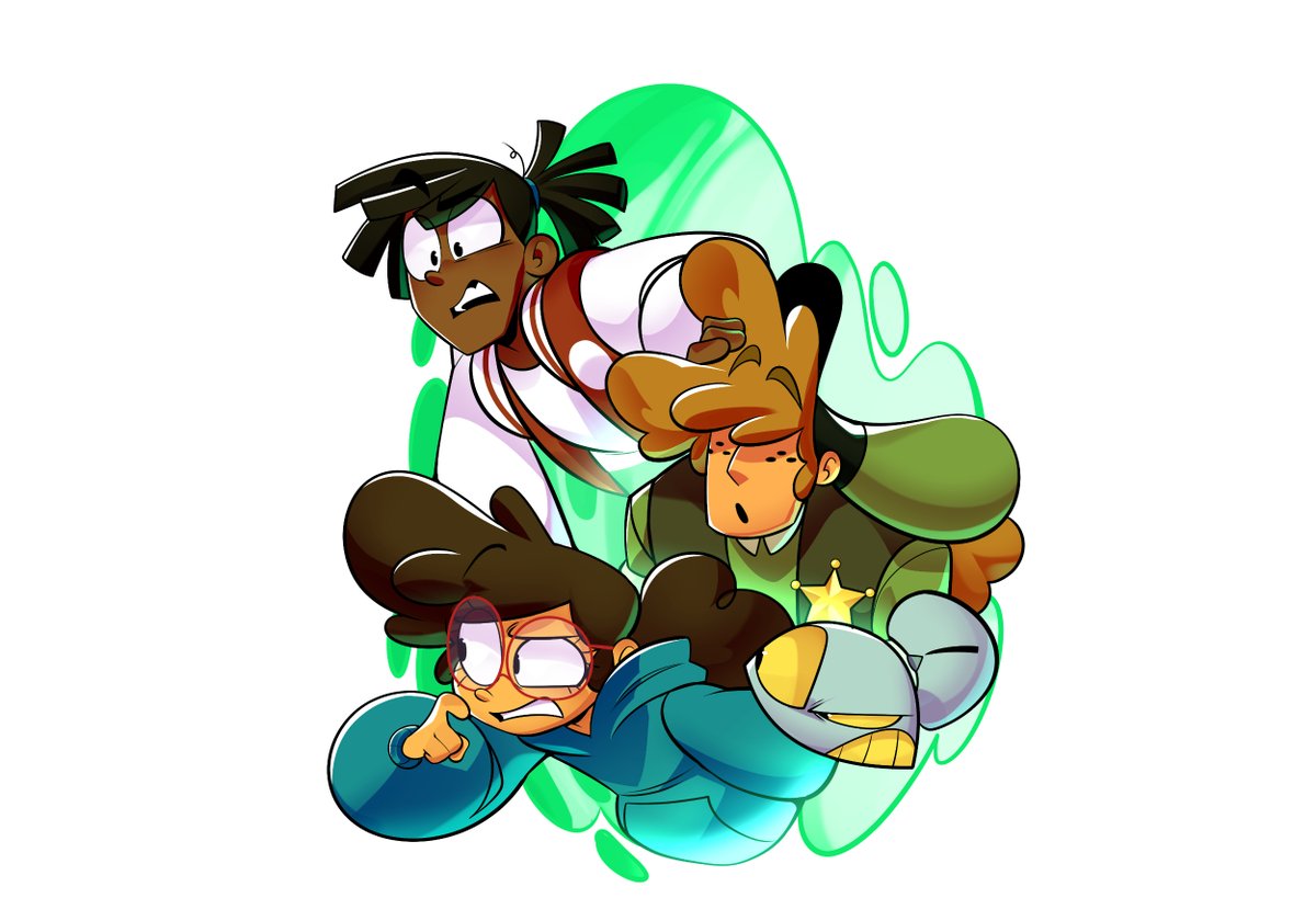 BLIP_TOONS's tweet photo. CALLING ALL INDIE CREATORS!
Did you know that YOUR CHARACTERS can canonically meet the Zipped Up crew? THAT’S RIGHT! Every original character, cast, and story is canon within Zipped Up’s multiverse!
Draw your main cast REACTING to the Zipped Up crew popping up into their universe!
How does this work? Well, draw your cast of choice, add a funky little background, and plop the drawing of Alejandra, Nelly, Levi, and Gadget wherever you’d like!
This isn’t a competition, it’s all in good fun!
Use the hashtag #zippedupkickstarter so we can see all of your awesome submissions!
#zippedup #indieanimation