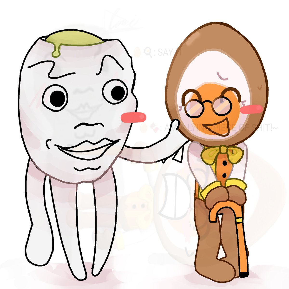 Kandi_sUp's tweet photo. The bride and the ugly ahh groom #Bertson #eggsontheegg #eggbert https://t.co/W27Svob5A4