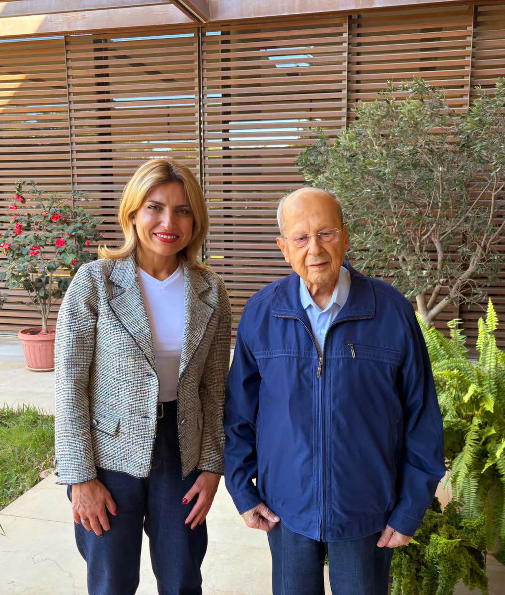 CaroCygnusx's tweet photo. Plus de 35 ans de conviction, d’admiration et de fidélité… Un honneur de partager ce moment avec le Général Michel Aoun, un homme qui a marqué ma vie et celle de tant de Libanais.
#MonGeneral
#MichelAoun https://t.co/0jNpNfhXsJ