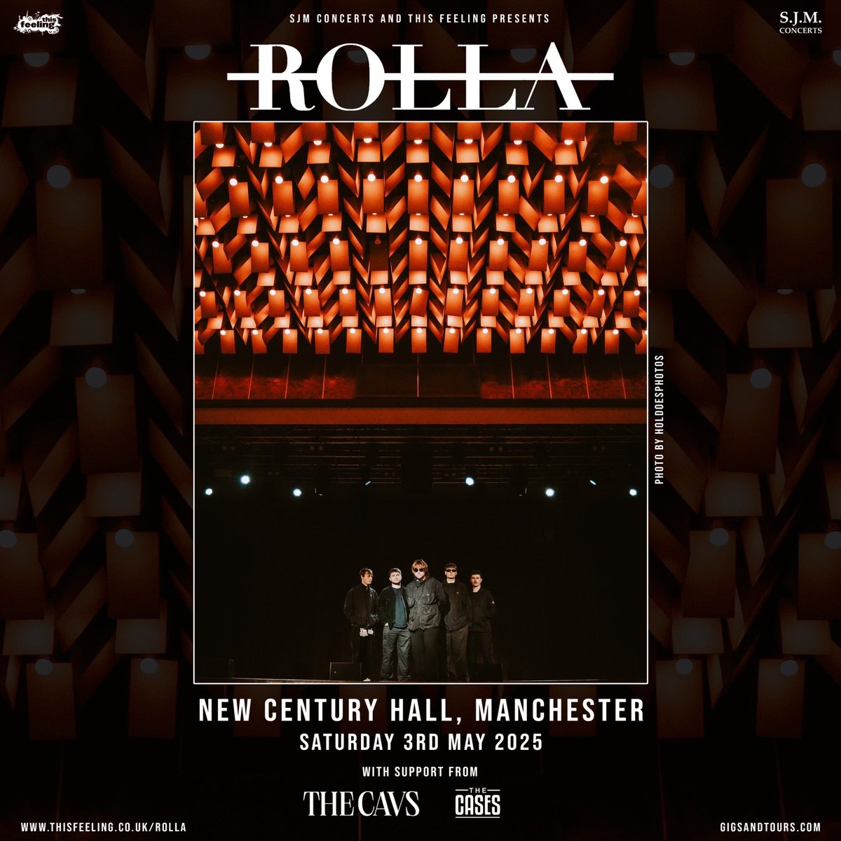 CavsBand's tweet photo. Went to see @MurderCapital_ at @NCHMCR last night, absolutely incredible.

Got us even more excited to be playing on the same stage in 2 weeks time supporting @ROLLA2020 🤯

@This_Feeling @SJMConcerts @gigsandtours @TheCases_Band 

Get your tickets now - https://t.co/cfT98lFe8h https://t.co/TOrWFa3FHB