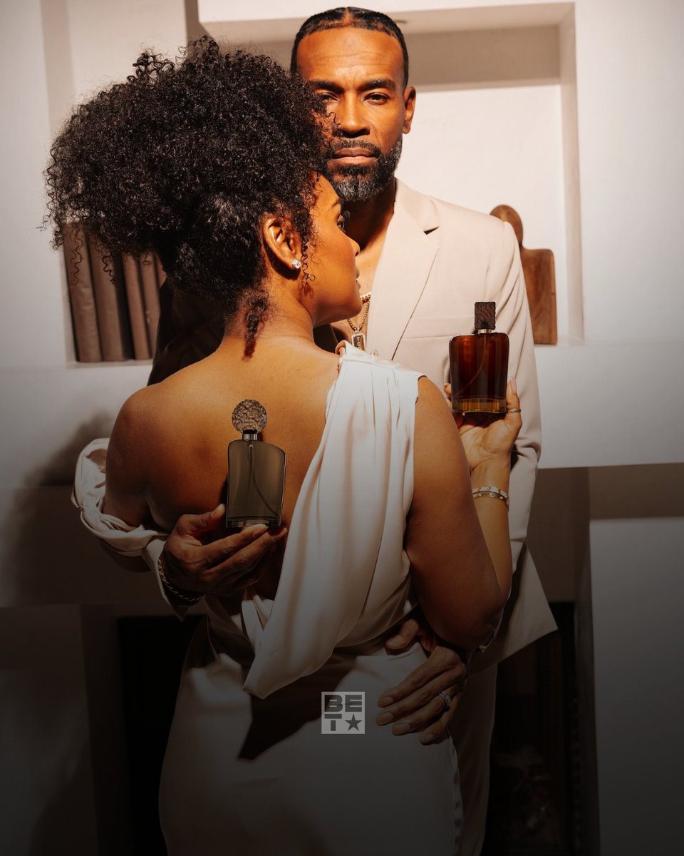 BET's tweet image. To Tabitha and Chance, Happy Anniversary! Your love radiates positivity and strength. It's beautiful to witness your journey together. Cheers to many more blessed years! 🎉🤎

Congratulations on the launch of your fragrance!
#tabandchance #tabithabrown #bet