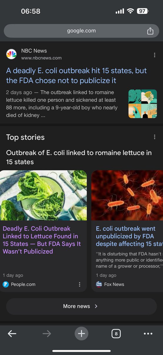 The solution? Ban the interstate transport of lettuce. Gonna have to start buying it from a lettuce herdshare