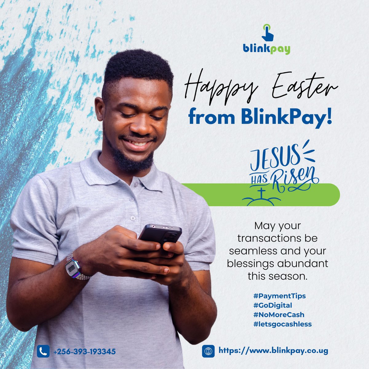 blinkpay1's tweet image. Wishing you a joyful Easter filled with peace, hope, and financial freedom! May your transactions be seamless and your blessings abundant this season.
#HappyEaster