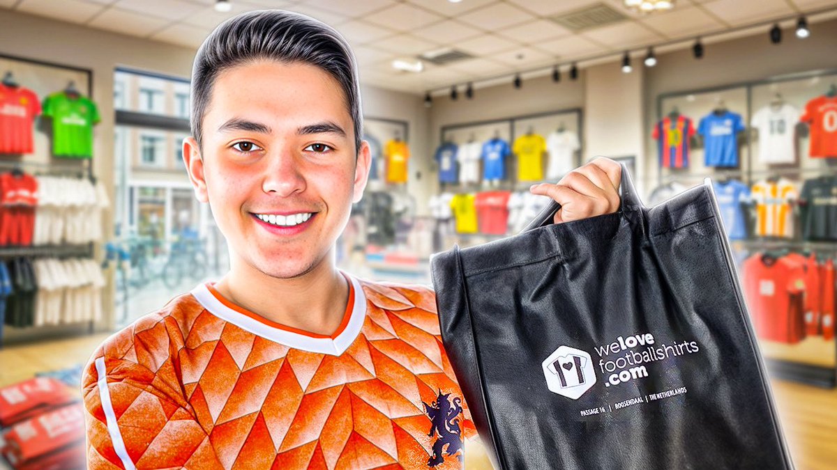I Visited the BIGGEST Football Shirt Store in the Netherlands 🇳🇱

NEW VIDEO 🤯

Watch here 👉 youtu.be/2s5HRwa--Yk?si…