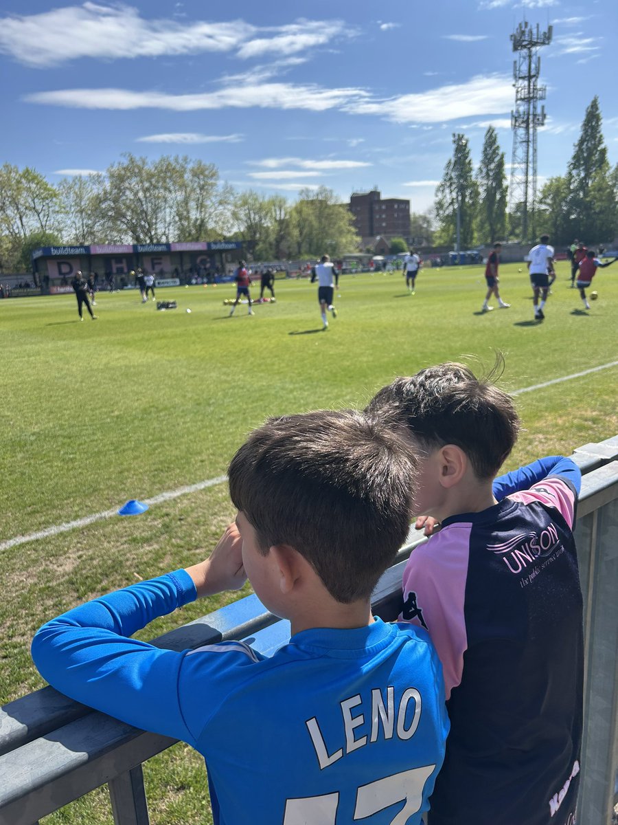Perfect afternoon for a beer and a relegation scrap.