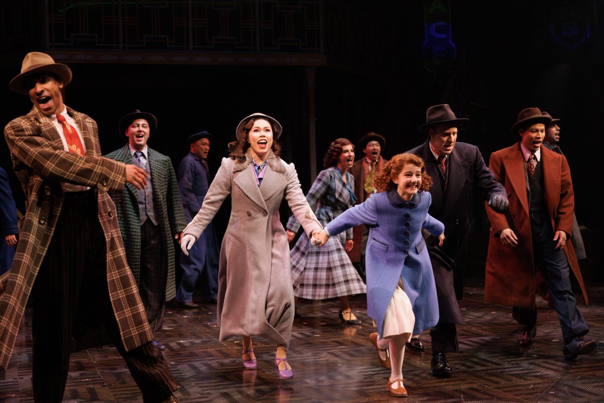 Annie's here! Performances are now underway!
Be among the first to see this rags to riches story with the loveable, ever hopeful, orphan Annie. 

Tickets and full production credits here: ow.ly/VaBm50VCLyN

Photography by David Hou.
#SFAnnie #StratfordFestival #SF2025