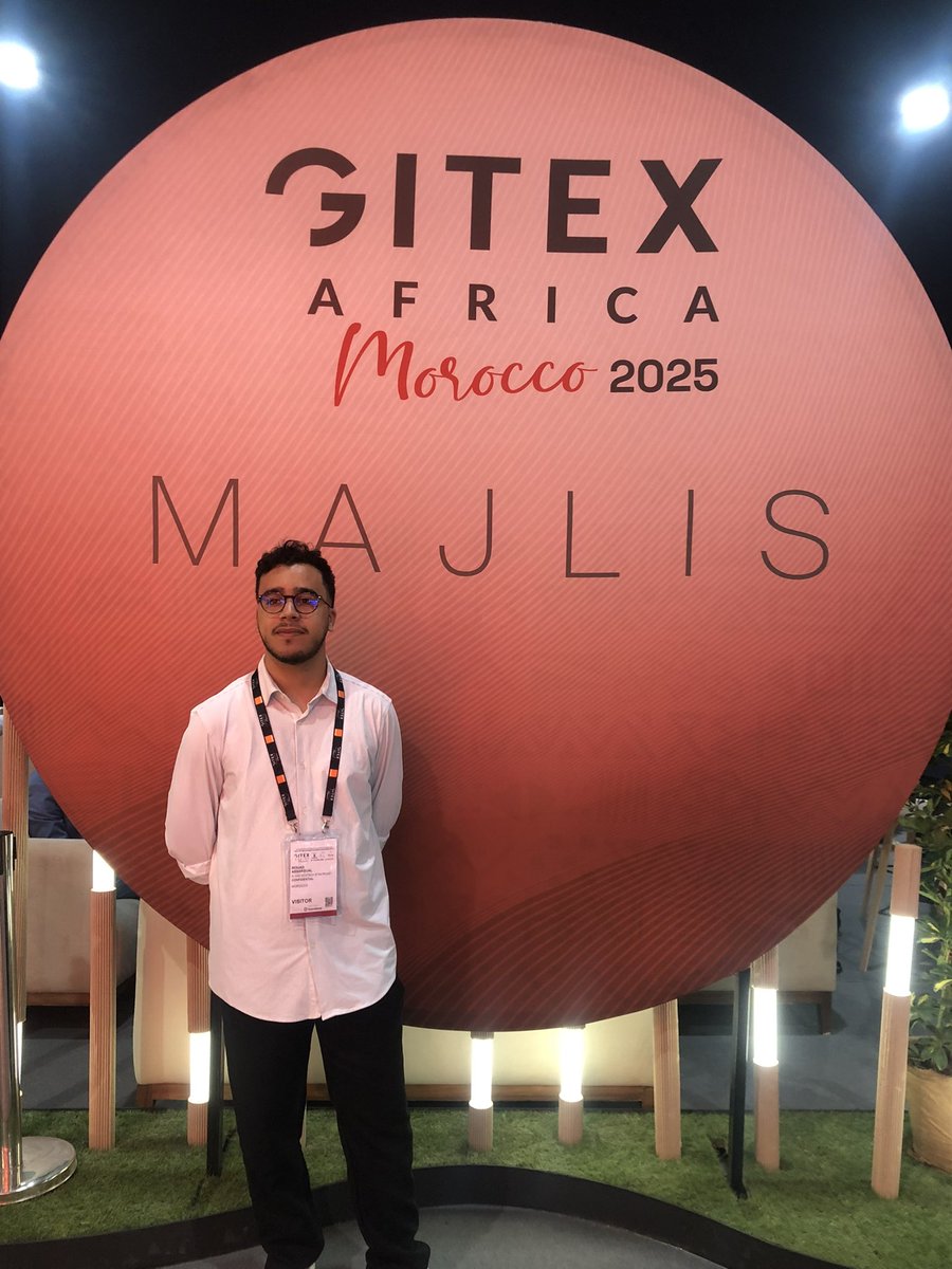 moadassargual's tweet image. No booth. No brand. Just purpose.

My 2nd GITEX Africa in Marrakech.🇲🇦

The real magic?
→ The people
→ The ideas
→ The vision for Morocco’s tech future

Let’s keep building. Together.

#GitexAfrica #MoroccoTech #TechForGood