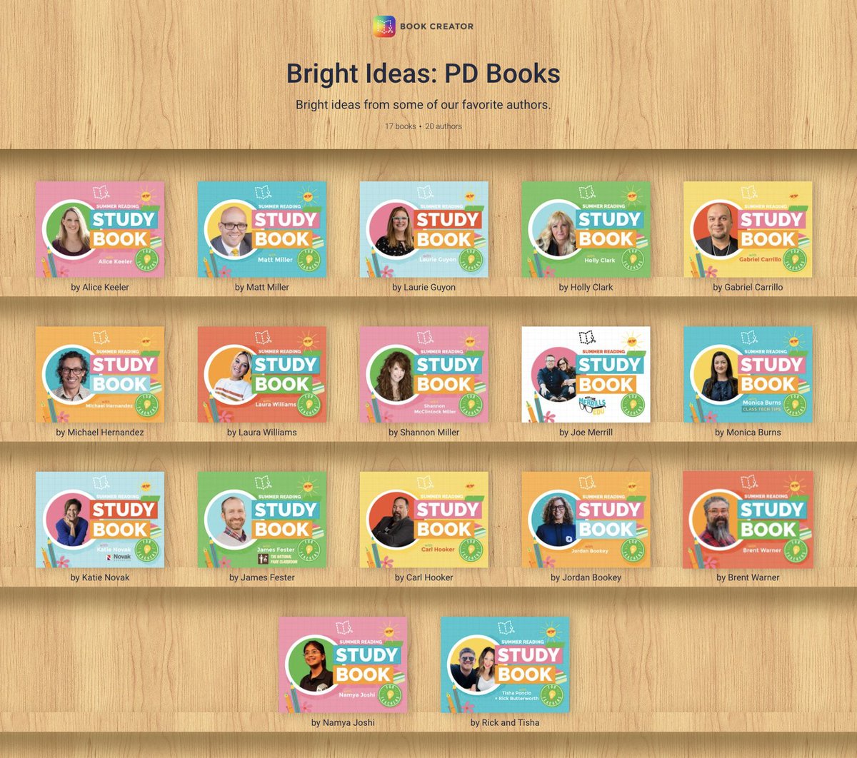 Shannon McClintock Miller (@shannonmmiller) on Twitter photo Explore <a href="/BookCreatorApp/">Book Creator Team</a> Bright Ideas for Summer Hub, friends. ☀️
📚This inspiring collection of professional learning resources is the perfect place to ignite our creativity and empower learning.
The #BrightIdeas Hub includes strategies, tips, and resources to use with your Explore <a href="/BookCreatorApp/">Book Creator Team</a> Bright Ideas for Summer Hub, friends. ☀️
📚This inspiring collection of professional learning resources is the perfect place to ignite our creativity and empower learning.
The #BrightIdeas Hub includes strategies, tips, and resources to use with your