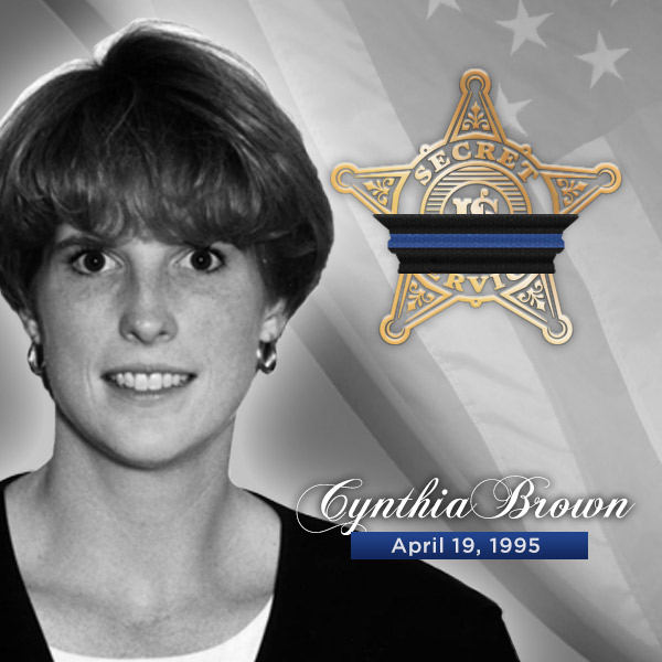 SecretService's tweet image. Today we remember Special Agent Cynthia L. Brown who lost her life in the Oklahoma City bombing April 19, 1995.