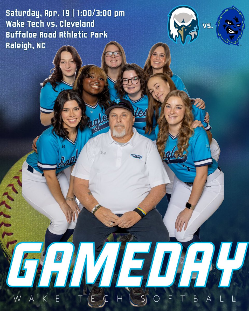 🥎 GAMEDAY
✨ Sophomore Day
🆚 Cleveland
🕐 1:00/3:00 (12:50 ceremony starts)
📍 Buffaloe Road Athletic Park
📺 (G1) is.gd/qL6JXa
📺 (G2) is.gd/JmvB9e