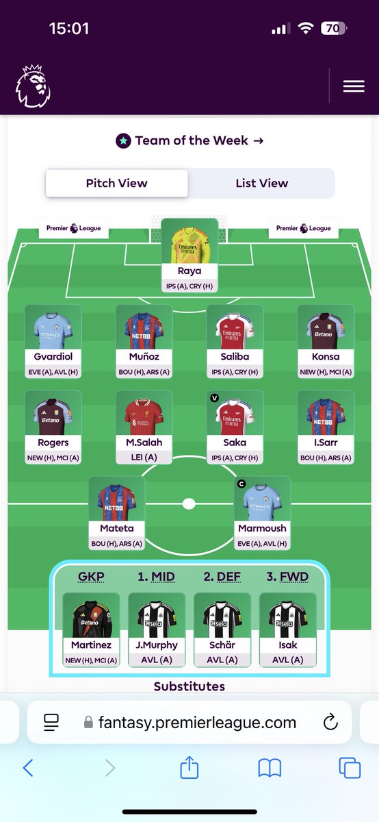 Mike_Chorlton's tweet photo. @OfficialFPL https://t.co/CHUMqiMkSq