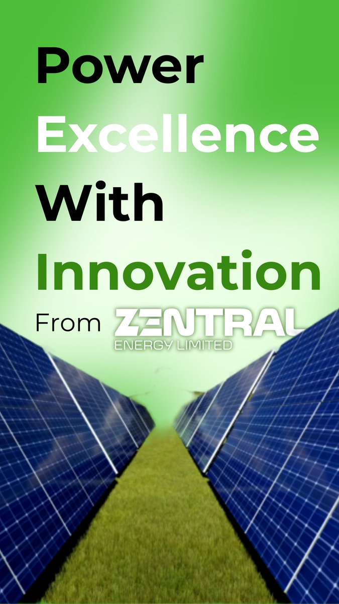 Innovation at its best—our cutting-edge solar tech delivers efficiency &amp; savings for estates &amp; factories. 
Discover the future of energy with us!
bit.ly/m/zentralenergy

#Innovation #SolarTech #CleanEnergy #zentralenergy